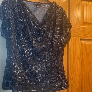 Kenneth Cole New York Black and White Blouse